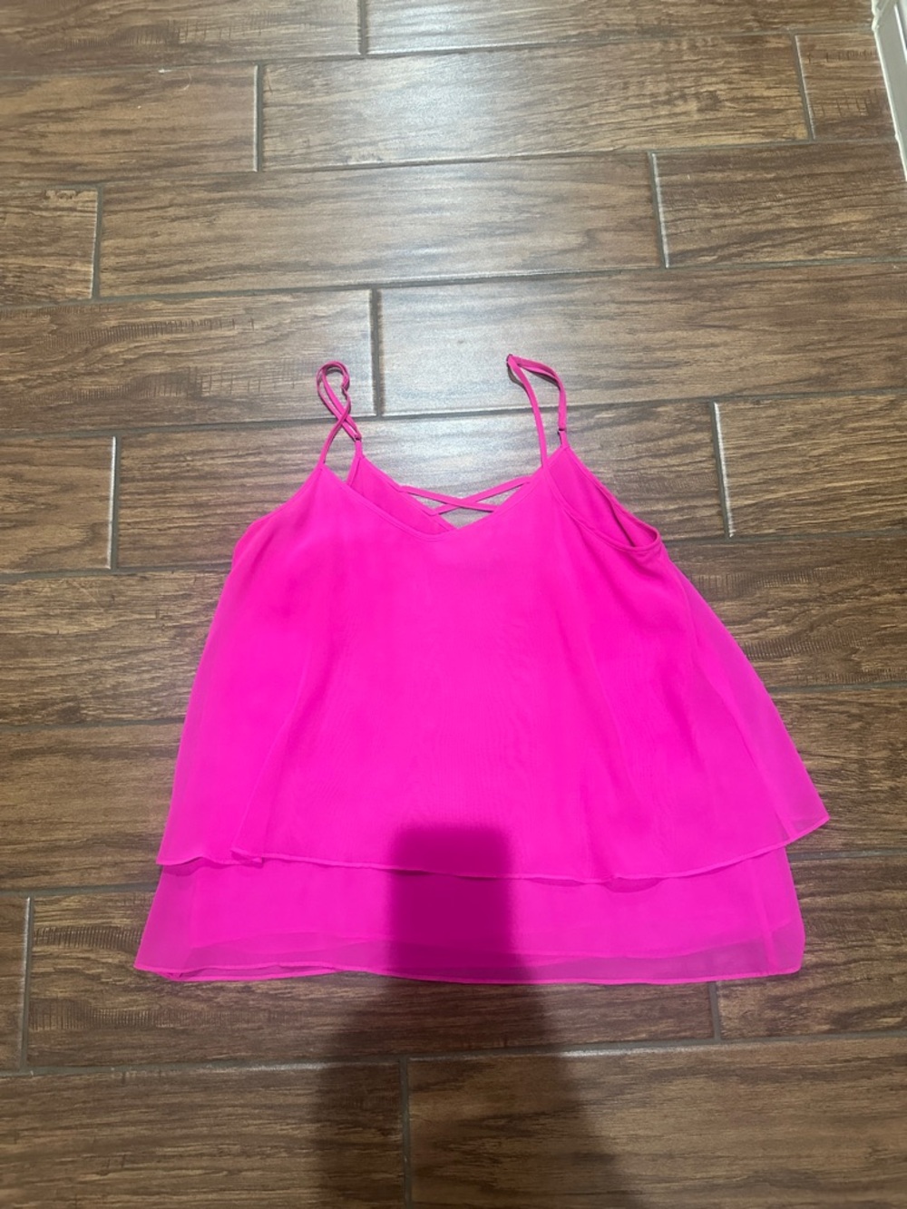 Pink Gianni bini tank top size small